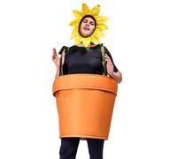Costume da del sole - Fabbricato, colorato divertente | Cosplay con mappe di fiori per adulti, costume da palcoscenico per Halloween, gioco di ruolo e costumi creativi alle feste