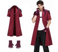 Costume da Devil Dante, per cosplay, Halloween, carnevale