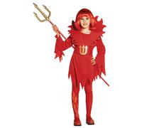 Costume da Diavoletta Diavolessa, Bambina 8-10 anni