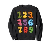 Costume da Dinosauro Dino Numbers Math Day Back to School per Bambini Felpa