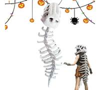 Costume da dinosauro per adulti, per Halloween, scheletro e dorsale, cosplay, per uomini, donne, bambini, adulti, feste in maschera, compleanni, vacanze, spettacoli, carnevale, eventi
