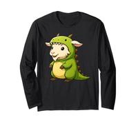 Costume da dinosauro Trex per amanti degli animali da capra Maglia a Manica