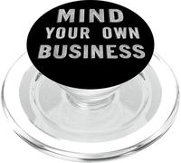Costume da discorso aziendale Mind Your Own PopSockets PopGrip per MagSafe