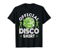 Costume da discoteca da uomo, donna, anni '70 e '80 | Discoteca ufficiale Maglietta