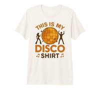 Costume da Discoteca da Uomo e Donna, Anni '70 e '80; This Is My Disco Maglietta Premium