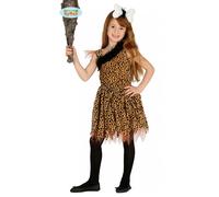 Costume da Donna delle Caverne per Bambina per Feste in Maschera o per Feste a T