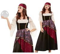 Costume Da Donna Deluxe Romany Gypsy Fortune Teller