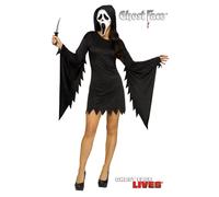 Costume Da Donna Scream Ghost Face Ufficiale Di Halloween Con Maschera