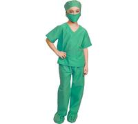 Costume Da Dottore E Infermiere Per Bambini - Scrubs Verdi