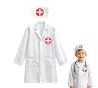 Costume Da Dottore Per Bambini Educativo sulle Professioni 3 Agli 8 Anni