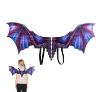 Costume da drago - Costume da drago di Halloween da ragazza | per cosplay in tessuto non tessuto per travestire in costume durante il Rinascimento, il carnevale e le occasioni festive per