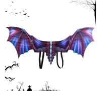 Costume da drago, per costume di Halloween, tessuto non tessuto con di drago accessorio per costume per Carnevale Rinascimento medievale