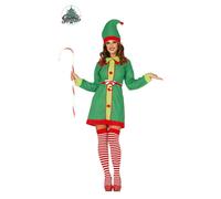 COSTUME DA ELFO DI NATALE L