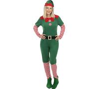 Costume da Elfa natalizia da donna per Donna Funidelia