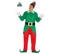 COSTUME DA ELFO DI NATALE GUIRMA 52/54