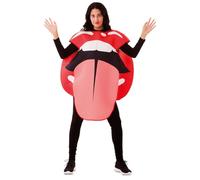 Costume da Emoticon Lingua per adulto Unica