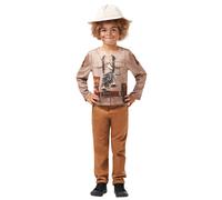 Costume Da Esploratore Dino Per Bambini Safari Giungla