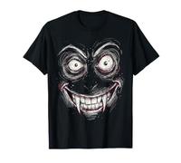 Costume da Fan Horror di Halloween con Faccia da Vampiro Maglietta