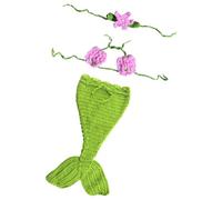 Costume Da Fanciulla Del Mare Per Lavorato A Mano Abito Comodo E Sicuro Copricapo E Fiori Sul Petto Servizi Fotografici Abiti Servizi Fotografici