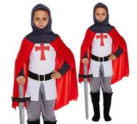 Costume Da Fantasia Per Bambini Cavaliere Medievale San Giorgio
