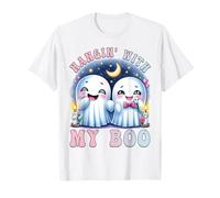 Costume da fantasma di Hangin' With My Boo per Halloween da coppia Spooky Maglietta