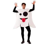 Costume da Fantasma Emoticon per adulto Unica