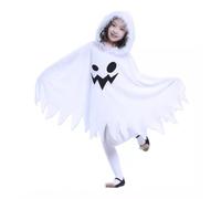 Costume da fantasma per bambine per Halloween, mantello per travestire e