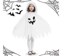 Costume da Fantasma per Bambini, Bianco Fantasmi da Mantello