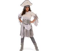 Costume Da Fantasma Pirata Per Bambina, Outfit Di Halloween Per Ragazze