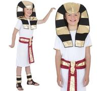 Costume Da Faraone Egiziano Per Bambini, Re Egiziano Di Smiffys