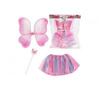 Costume da fata con ali e tutu