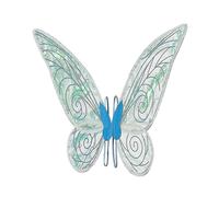 Costume da fata genio per bambine, ali a forma di ali con elastico