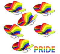 Costume Da Festa Arcobaleno Pride LGBTQIA+ 2025 Accessori LOT