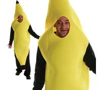 Costume Da Festa Banana Per Uomo Stag Night Banane Comico Outfit OS