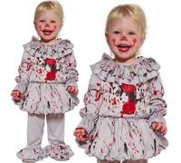 Costume Da Festa Da Clown Cattivo Per Neonati E Bambini