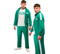 Costume Da Festa Deluxe Di Netflix Squid Game Per Adulti Tuta Uomo