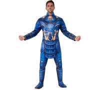 Costume Da Film Supereroe Ikaris Deluxe Ufficiale Marvel Blu Per Uomo