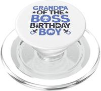 Costume da festa di compleanno per nonno del capo come un capo PopSockets PopGrip per MagSafe