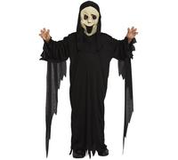 Costume Da Festa Di Halloween Fantasma Del Film Scream Per Bambini Età 7-9 Anni
