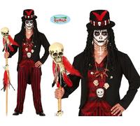 Costume Da Festa Di Halloween Per Uomo Strega Voodoo Dottore Voodoo Papa