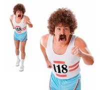 Costume Da Festa In Maschera Da Maratona Running Man Anni '80 Medium