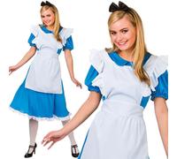 Costume Da Festa Nuovo Per Donne Adulte Storia Di Alice Taglia UK 6-28