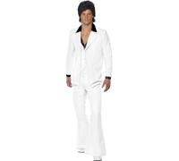 Costume Da Festa Per Adulti Super Trooper Anni '70 Musica Disco Nuovo