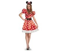 Costume Da Festa Per Bambine Minnie Mouse Licenziato Disney