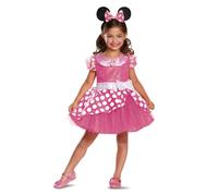 Smiffys Disney Minnie Mouse Deluxe Costume (Size 7-8)