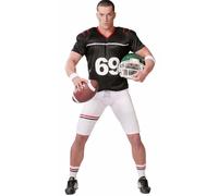 Costume Da Festa Per Quarterback Di Football Americano Uomo Outfit USA Sportivo