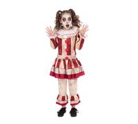 Costume Da Festa Per Ragazza Clown Del Carnevale Pennywise Halloween IT