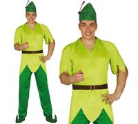 Costume Da Festa Per Uomo Da Arciere Tipo Robin Hood O Peter Pan