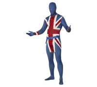 Costume Da Festa Union Jack Olimpiadi Gran Bretagna Bandiera Adulti Bambini
