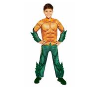 Costume Da Film Aquaman Per Bambino 3-4 Anni